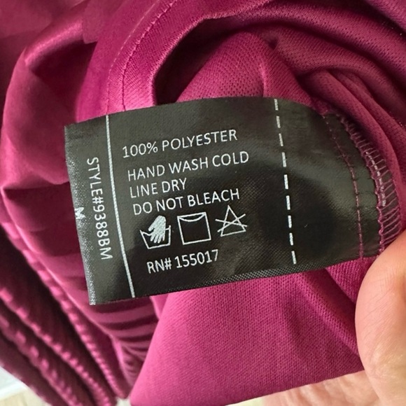 NWT Bohme Rylee Maxi Dress in Wine Size X-Large - Picture 4 of 10